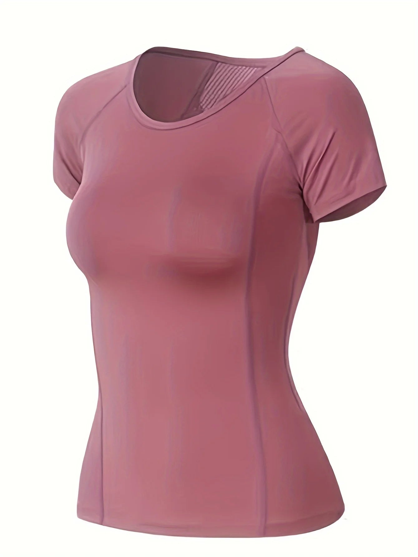 Women’s Quick-Dry Sports T-Shirt With Open Back