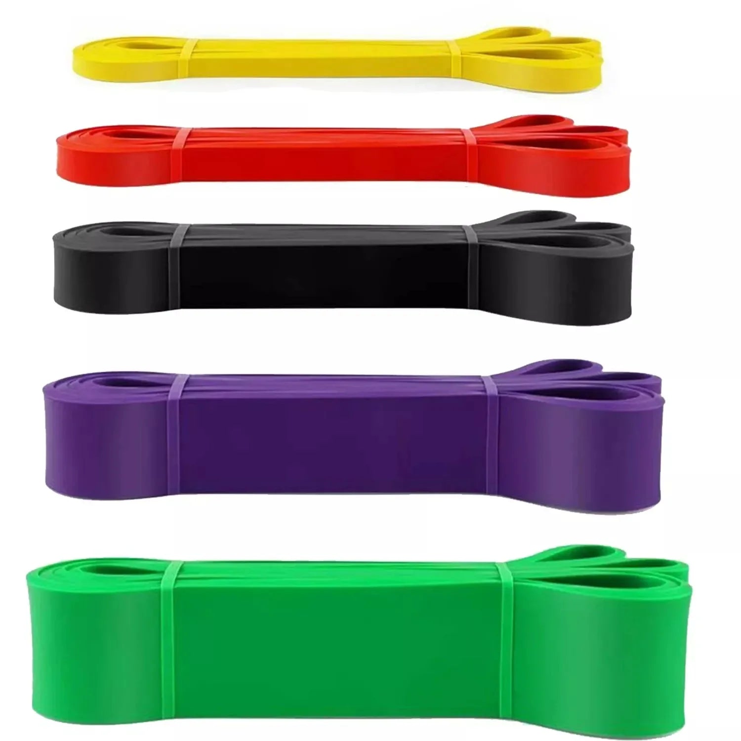 set14 Color Latex Resistance Exercise Band – Full-Body Strength Training