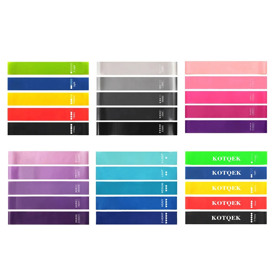 Resistance Loop Bands Set – 5-Level Natural Latex