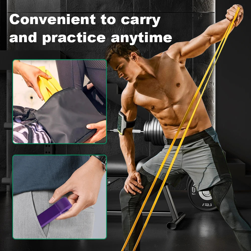 Latex Resistance Exercise Band – Full-Body Strength Training
