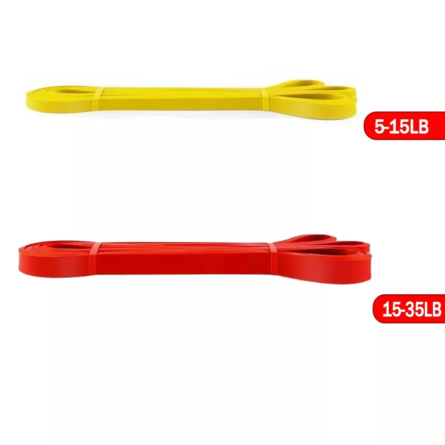 set1 Color Latex Resistance Exercise Band – Full-Body Strength Training